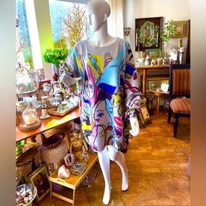 Pop art oversized sweater